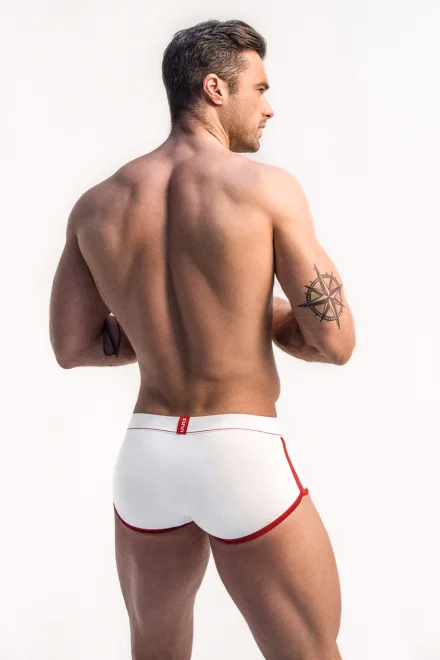 Pánské boxerky BX0203 - Bílá