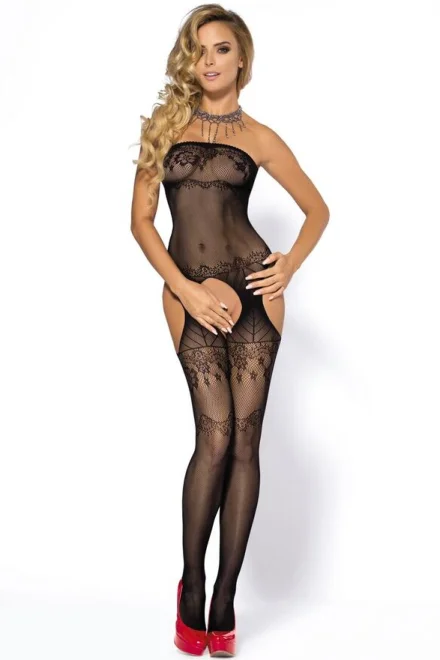 Bodystocking Yoko - Černá