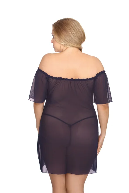 Sexy košilka Venea - Tmavě modrá