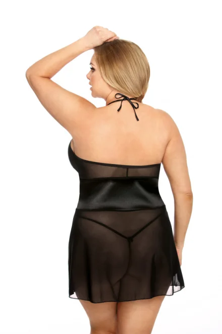 Sexy košilka Stefi - Černá