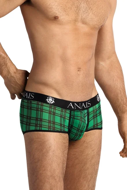 Poloprůhledné pánské boxeky Magic Brief - Zelená