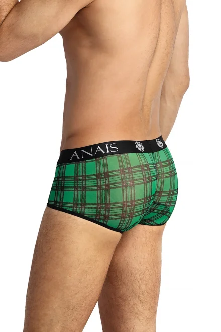 Poloprůhledné pánské boxeky Magic Brief - Zelená
