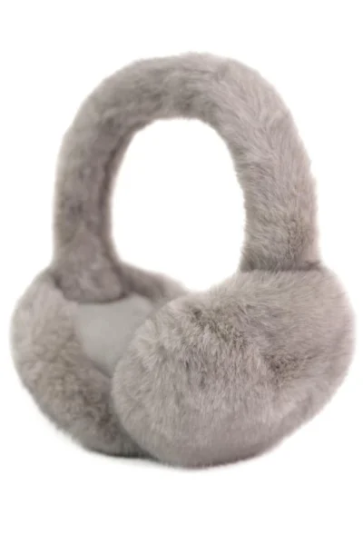 Kožešinové klapky na uši 25239 - Šedá