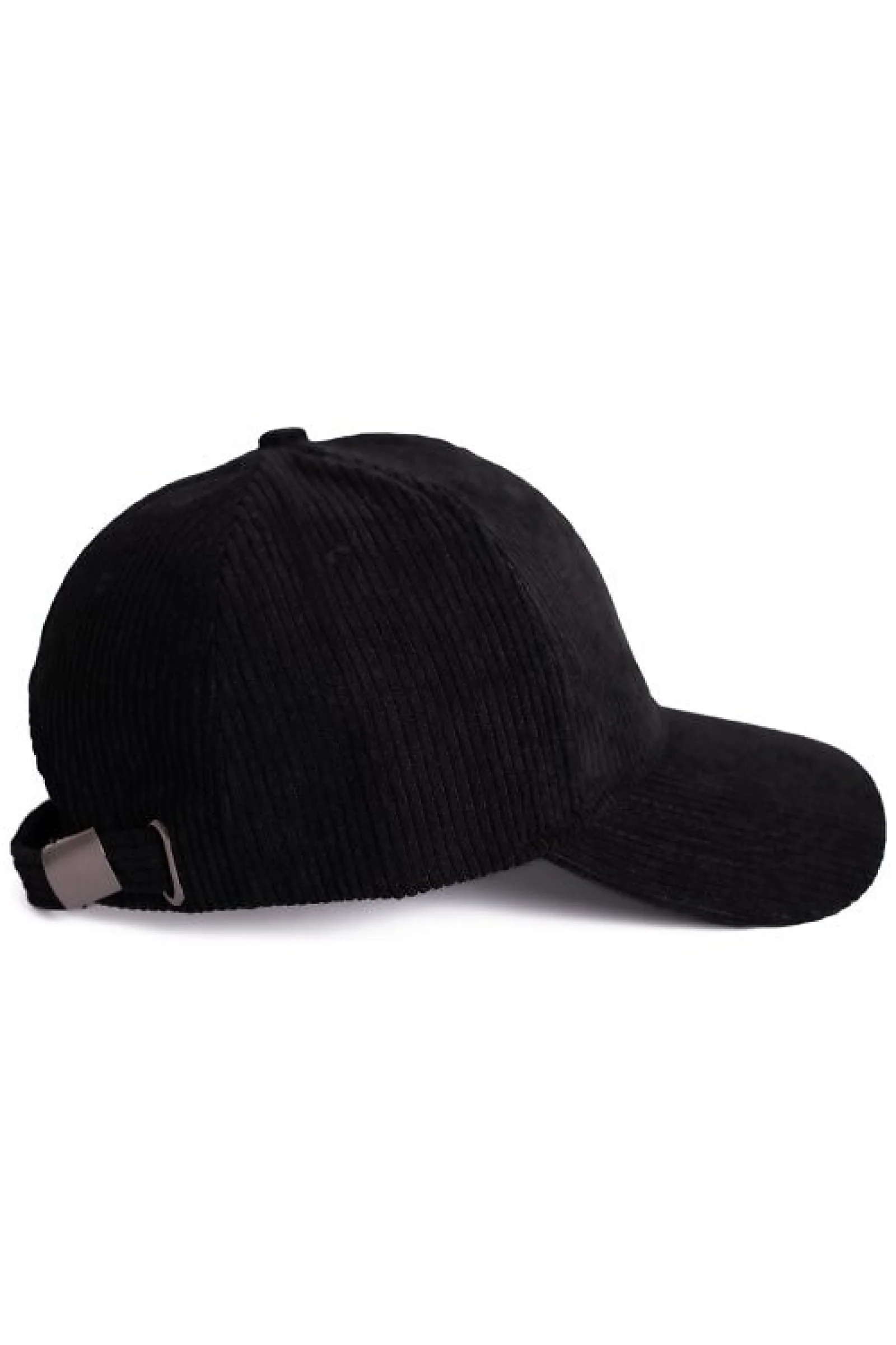 Manšestrová kšiltovka Art of Polo 26138 Parker - unisex Černá 52-59 cm