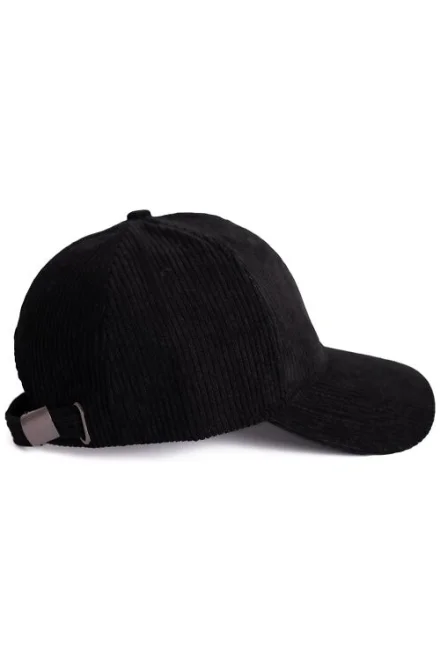 Menčestrová šiltovka 26138 Parker - unisex - Čierna