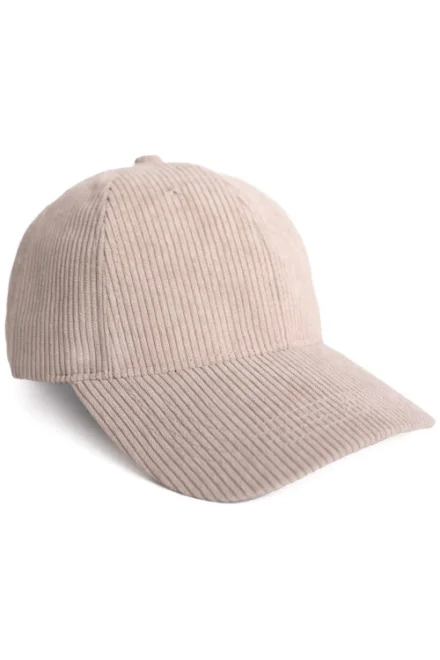 Menčestrová šiltovka 26138 Parker - unisex - Ecru