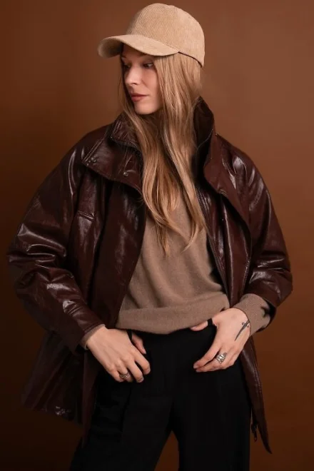 Menčestrová šiltovka 26138 Parker - unisex - Svetlobéžová