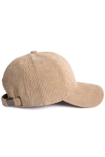 Menčestrová šiltovka 26138 Parker - unisex - Svetlobéžová