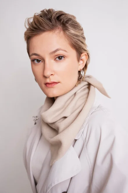 Dámský šátek 24303 Medea - Světle béžová