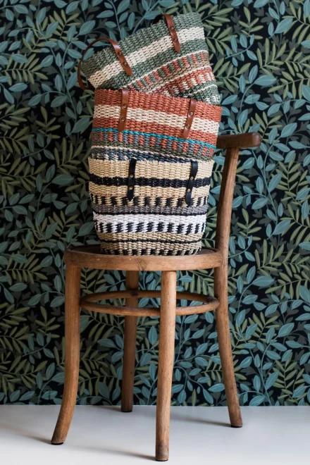 Letní taška 36x23x14 cm - Zelená