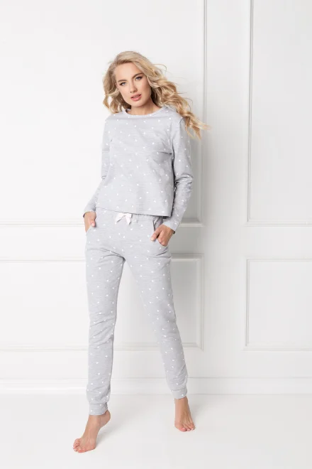 Homewear Dres Hearty Set Grey - Šedá
