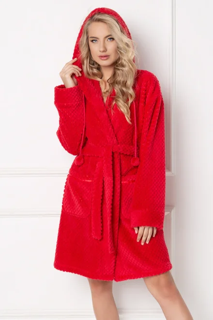 Dámský župan Betty Red - Červená
