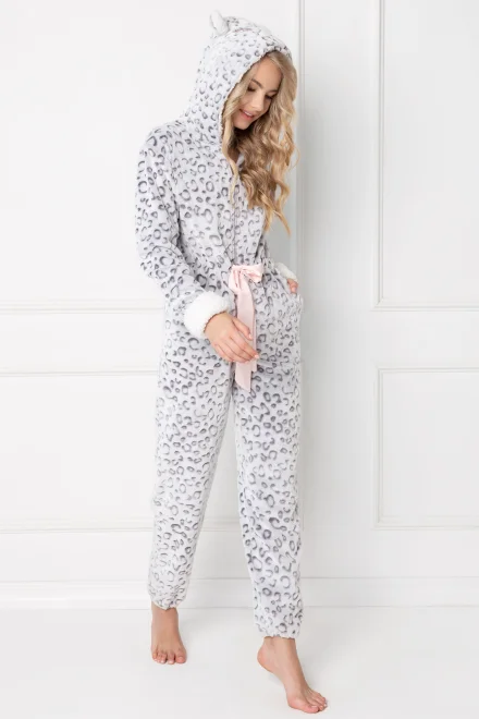 Overal Wild Look Onesie Grey - Šedá
