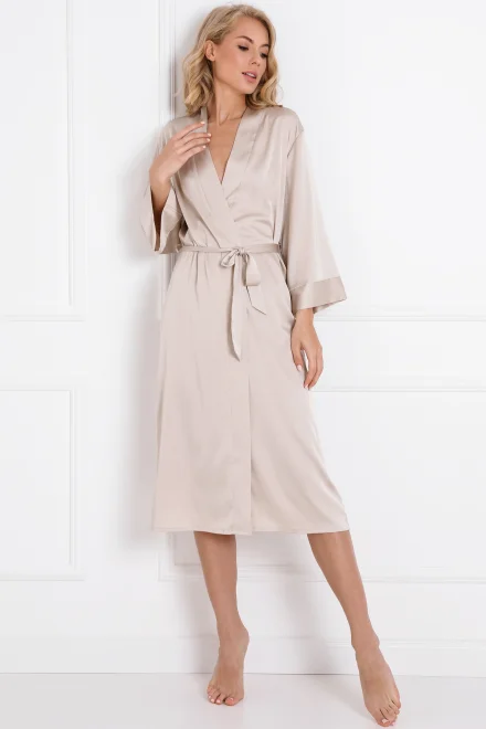 Dámský župan Josephine Gown - Světle hnědá