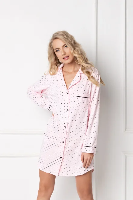 Noční košilka Grace Pink - Růžová
