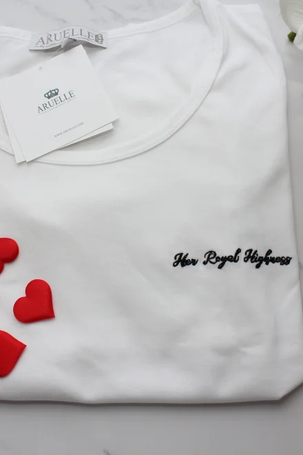 Noční košilka Royal White - Bílá
