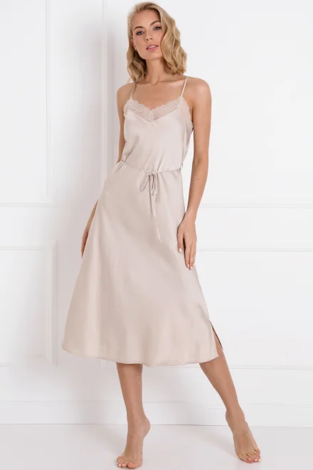 Noční košilka Josephine Nightdress - Světle hnědá