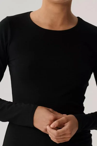 Dámské triko BLV-200 - bavlna - Černá