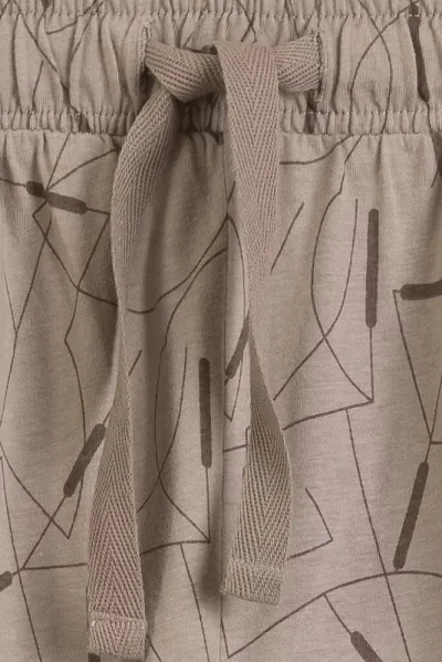 Dámské pyžamo NLP-509 - bavlna - Světle béžová