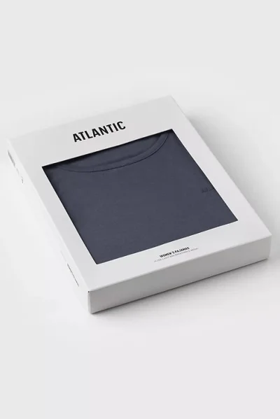 Dámské pyžamo NLP-513 - modal - Šedo-modrá