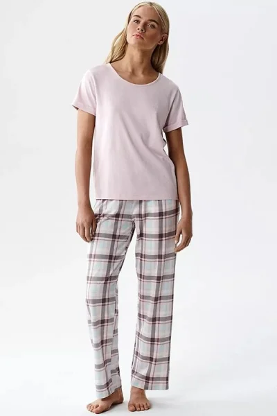 Dámské pyžamo NLP-513 - modal - Starorůžová