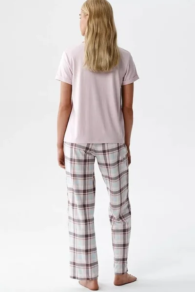 Dámské pyžamo NLP-513 - modal - Starorůžová