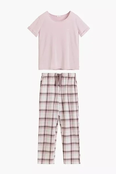 Dámské pyžamo NLP-513 - modal - Starorůžová