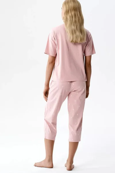 Dámské pyžamo NLP-511 - 3/4 - Světle růžová
