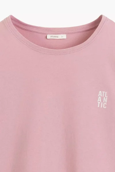 Dámské pyžamo NLP-511 - 3/4 - Světle růžová