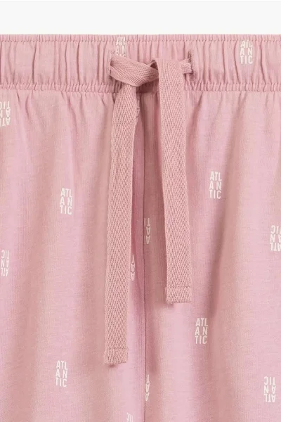 Dámské pyžamo NLP-511 - 3/4 - Světle růžová