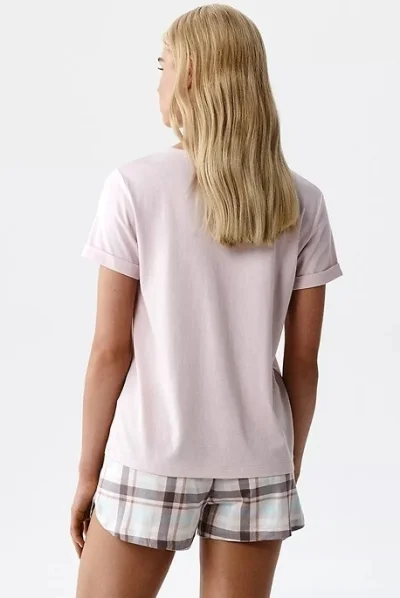 Dámské pyžamo NLP-512 - modal - Starorůžová