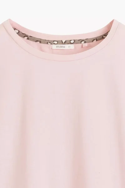 Dámské pyžamo NMP-507 - bavlna - Světle růžová