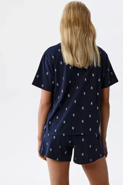 Dámské pyžamo NLP-510 - Tmavě modrá