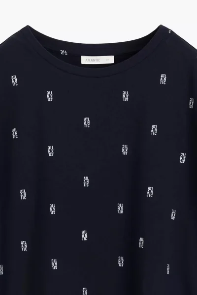 Dámské pyžamo NLP-510 - Tmavě modrá