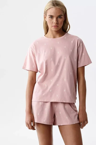 Dámské pyžamo NLP-510 - Světle růžová