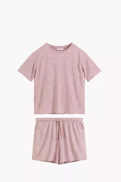 Dámské pyžamo NLP-510 - Světle růžová