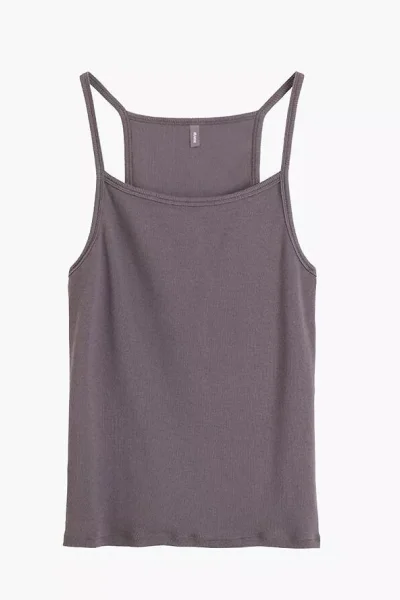 Tílko LV-002 - tenká ramínka - Tmavě šedá