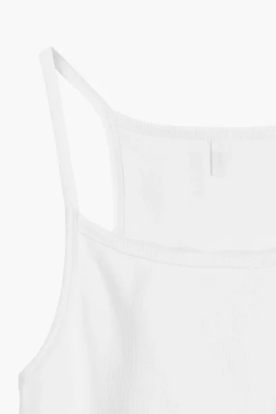 Tílko LV-002 - tenká ramínka - Bílá