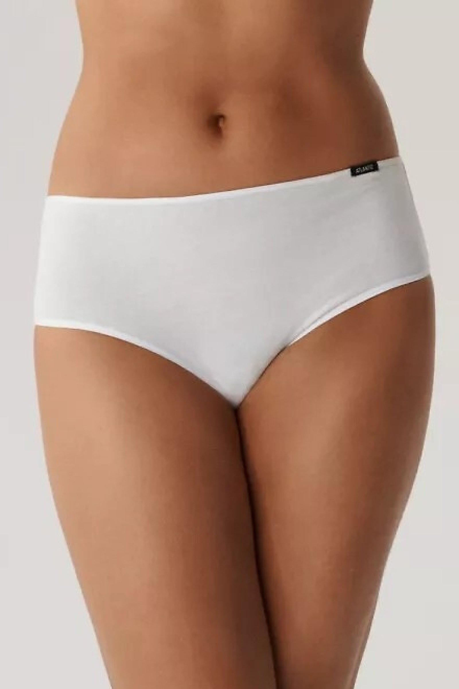 3 PACK kalhotky Atlantic 3BLP-579 Bílá 2XL