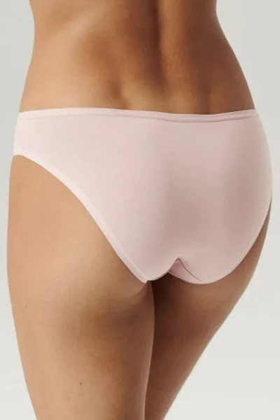 3PACK kalhotky 3CLP-001 - bikiny - Béžovo-šedá