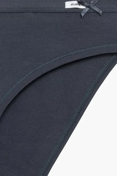 3 PACK kalhotky 3CLP-002 - bavlna - Šedo-ružová