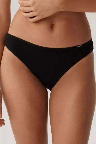 3 PACK kalhotky 3BLP-580 - bavlna - Černá