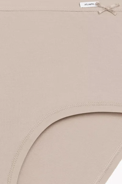 3 PACK kalhotky 3CLP-004B - bavlna - Béžová-ecru