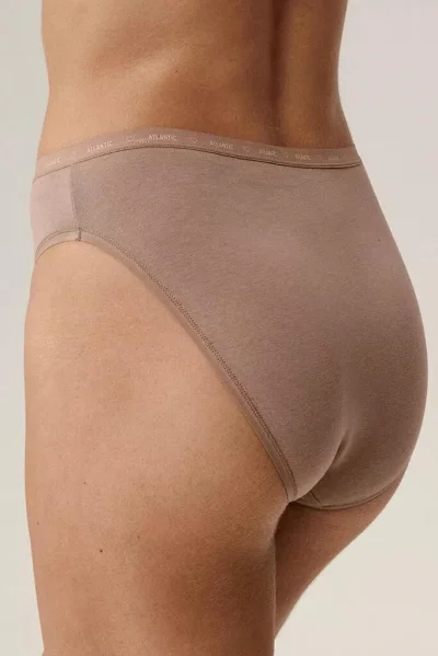 3 PACK kalhotky 3CLP-010B - bavlna - Béžová-ecru