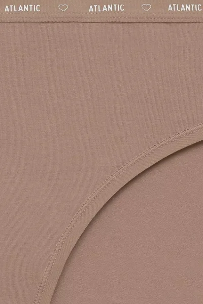 3 PACK kalhotky 3CLP-010B - bavlna - Béžová-ecru