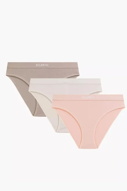 3 PACK kalhotky 3CLP-012/L26 - Béžová