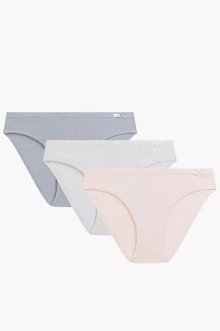 3 PACK kalhotky 3CLP-002/L26 - Světle modrá