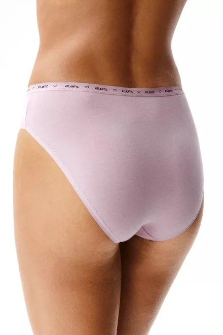 3 PACK nohavičky 3CLP-010 - vysoký pas - Svetloružová