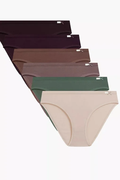 6 PACK kalhotky 6CLP-002 - sportovní