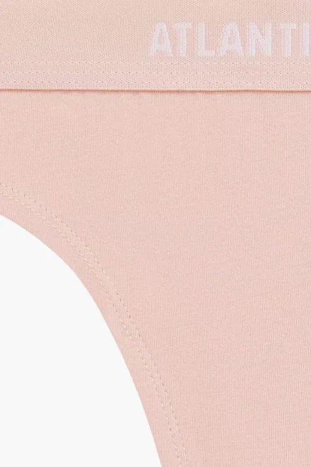 3 PACK tanga 3CLP-013 - bavlna - Béžová